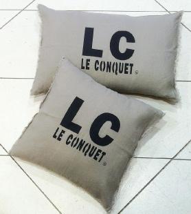Pillow square LC LE CONQUET&#169;