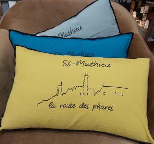 Pillow WILLY 30x50cm-  Collection Route des Phares ST MATHIEU