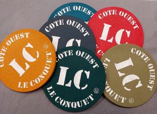 Trivet from cork COTE QUEST - LC&#x000000a9; LE CONQUET 