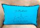 Pillow WILLY 30x50cm-  Collection Route des Phares ST MATHIEU Color : Turquoise