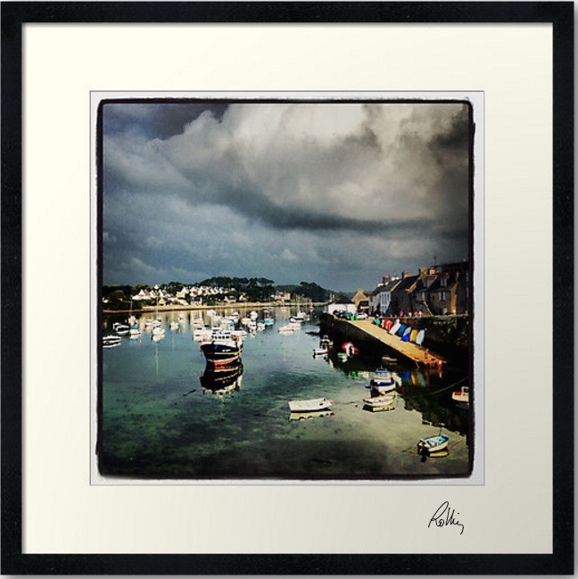 Framed photo "Le vieux port "