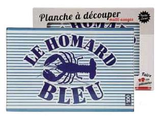 Planche à Découper Multi-Usages -  MARINIERES, Homard Bleu