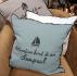 Pillow WILLY square-  Collection Destination Bord de Mer "LAMPAUL"